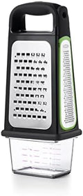 OXO Good Grips Etched Box Grater with Removable Zester