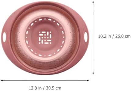 BESPORTBLE Telescopic Foldable Drain Basket Kitchen Strainer Fruit