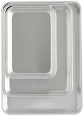 3-Piece Aluminum Sheet Pan Set, Jelly Roll, Quarter Sheet & Eighth