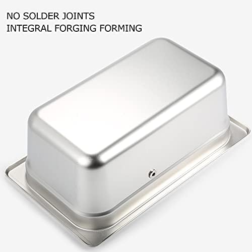 Large Stainless Steel Coffee Knock Box (10.4x6.3x3.9 Inch) – Durable