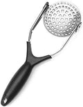 Clever Monster Stainless Steel Potato Masher - Heavy Duty with Garlic