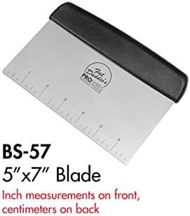 Fat Daddio's BS-57 Bench Scraper, 5 x 7 Inch