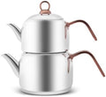 Karaca Manes Turkish Teapot Set, 1.35L & 1.95L, Purple