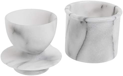 Norpro Marble Butter Keeper,Off-White
