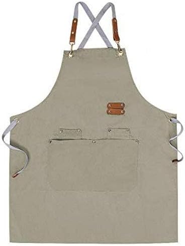 Mignongirl Chef Apron, Cross Back Apron - Image 2