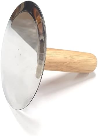 DEAD SKIN Hotteok Hand Presser Wood Handle Korean Style Pancake