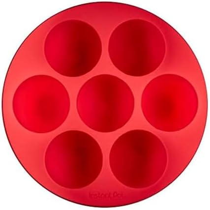 Instant Pot Official Silicone Egg Bites Pan with Lid - Compatible with