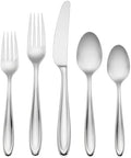 Lenox Cantera 65-Piece 18/10 Silverware Set for 12, Flatware