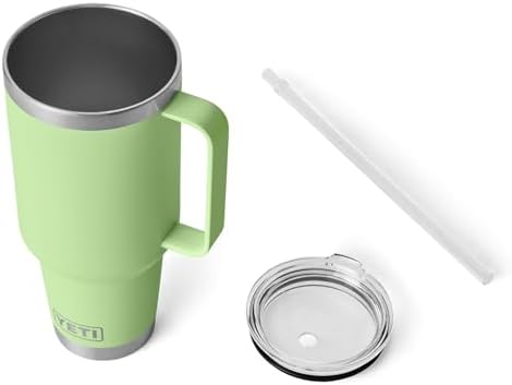 YETI Rambler 42 oz Tumbler with Handle and Straw Lid, Travel Mug Water
