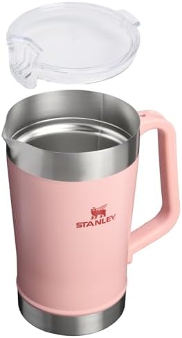 STANLEY Stay-Chill Pitcher, 64 oz, Peach Rose