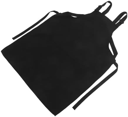 Adjustable Women Kitchen Apron with Spacious Front Pocket Cross Back