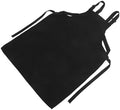 Adjustable Women Kitchen Apron with Spacious Front Pocket Cross Back
