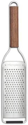 Microplane Master Series Wood Handle Stainless Steel Frame Coarse