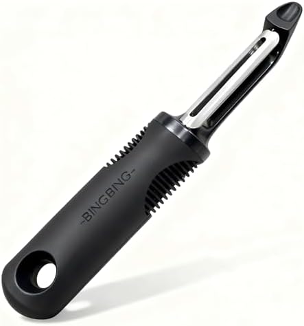BINGBING- Vegetable Peeler, Stainless Steel Potato Peeler with Sharp