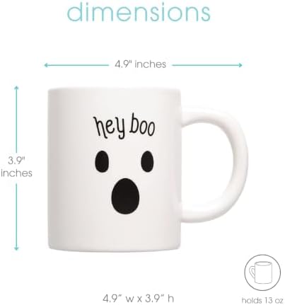 Pearhead Halloween Coffee Mug Set of 2