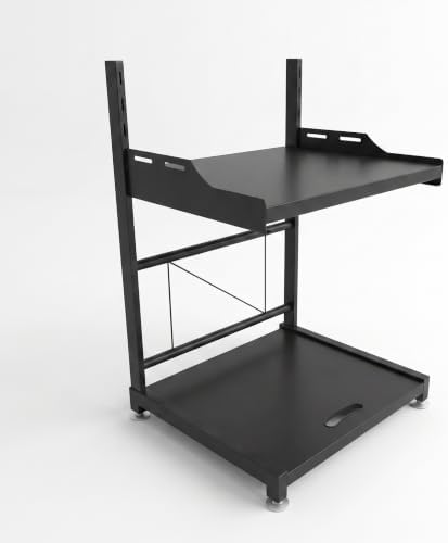 ZZL Adjustable 2-Tier Metal Countertop Storage Rack