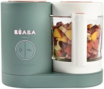Béaba Babycook Neo Baby Food Maker, 42 Oz, Eucalyptus