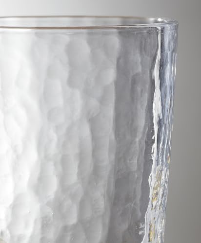 Lenox Homespun Clear Tall Highball Glasses, 20oz, Set of 4