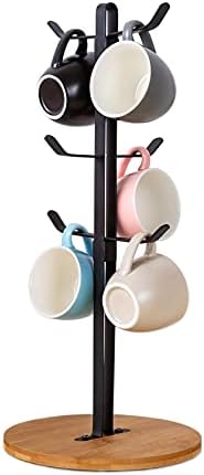 TIEYIPIN Coffee Mug Holder, Espresso Cup Holder, Mugs Tree Hanger