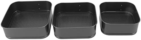 Springform Cake Pan Nonstick Stainless Steel Spring Buckle for Baking