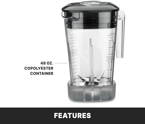 Waring Blender with Electronic Keypad, 48oz Copolyester Jar