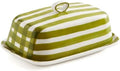 Ceramic Butter Dish with Lid, Kitchen Countertop Large Butter Holder