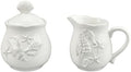 Blue Sky Ceramics Laguna Coastal Sugar and Creamer Set White, Multi