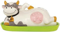 BigMouth Inc Udderly Buttery Novelty Butter Dish, Ceramic Cow-Shaped