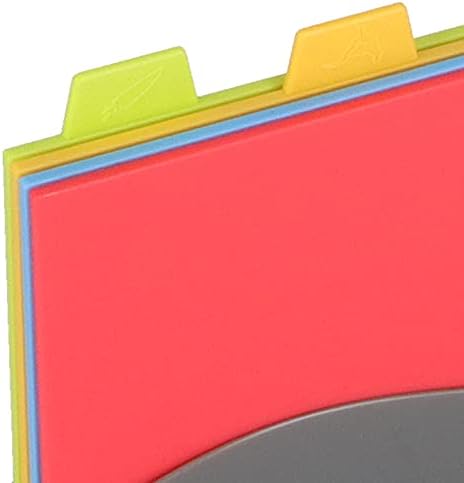PP Thickened Cutting Board Set with Handle, Plastic Chopping Board