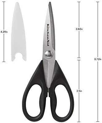 KitchenAid All Purpose Shears with Protective Sheath, One Size, Black
