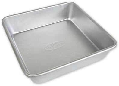 USA Pan Bare Bakeware Traditional Aluminized Steel Uncoated Square