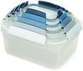 Joseph Joseph Nest Lock Plastic BPA Free Food Storage Container Set