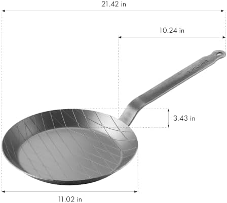 ZWILLING Forged 11-Inch Carbon Steel Frying Pan, PFAS-Free