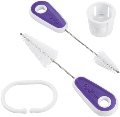 Wilton Bag Cutter and Brush Set, 3-Piece, Piping Tips