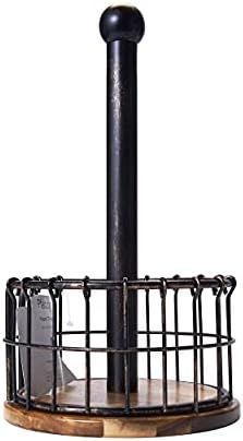 Pfaltzgraff Anvil Acacia Wood Paper Towel Holder