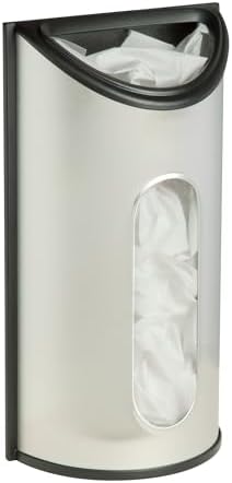 Honey-Can-Do Stainless Steel Plastic Bag Saver & Trash Bag Dispenser
