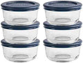 Anchor Hocking 1 Cup Glass Storage Containers, Set of 6