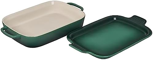 Le Creuset Stoneware Rectangular Dish, 14 3/4 x 9, Artichaut