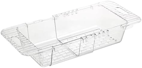 Expandable over Sink Colander Basket for Pasta and Utensils PET