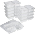 GoodCook Food Storage Containers for Meal Prep Rectangle Three