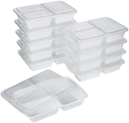 GoodCook Food Storage Containers for Meal Prep Rectangle Three