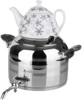 Traditional Stainless Steel Samovar (Black)