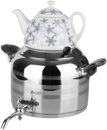 Traditional Stainless Steel Samovar (Black)