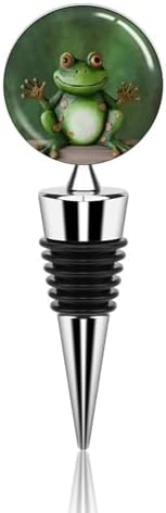 Welcome Frog Wine Stopper Vacuum Alloy Wine Bottle Stopper Reusable