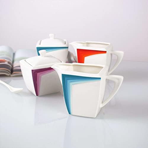 Ceramic Salt Storage Jar, Ceramic Creamer And Sugar Sets, Cream And