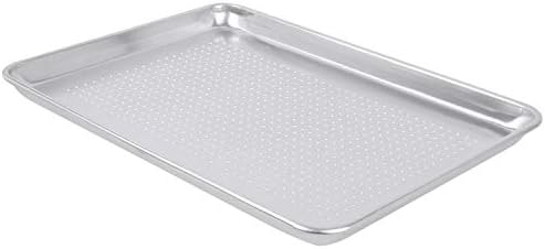 Tiger Chef Full Size 18 x 26 inch Aluminum Sheet Pan Commercial Bakery