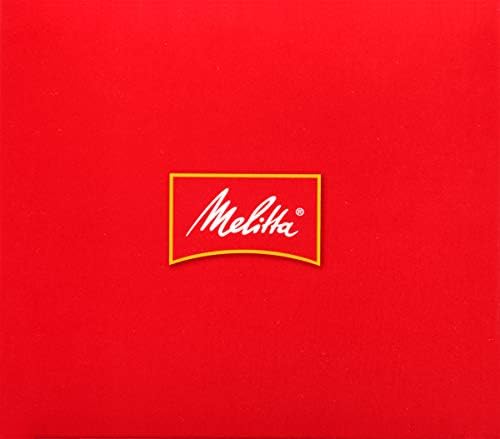 Melitta Single Cup Pour-Over Cone Brewer, Red, Pack of 8