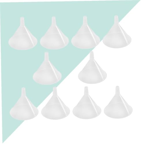 Beavorty 10pcs Food Grade Pp Kitchen Funnels 150mm Wide Mouth Liquid