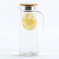 1.2L Glass Pitcher, Cold Brew Pitcher, Glass Carafe, With Lid