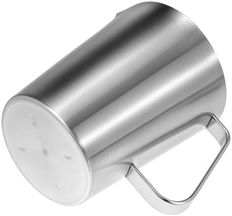 QWORK 304 Stainless Steel Measuring Cup 48 OZ with OZ/ML Graduations